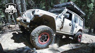 MY ECODIESEL JEEP WRANGLER HAS MAJOR ENGINE PROBLEMS Whipsaw OffRoad Adventure Day 2 [upl. by Wistrup]