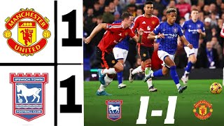 🔴 man united vs ipswich town 11 All Goals and Extended Highlights ✓premierleague 202425 [upl. by Nyrret984]