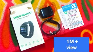 SMART BRACELET YOUR HEALTH STEWARD smartwatch [upl. by Tiphani816]