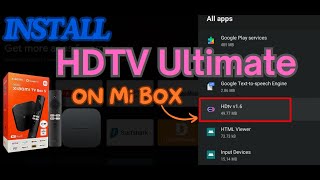 How to Install HDTV Ultimate APK on Android TV or Firestick [upl. by Camden]