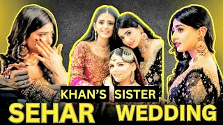 Sehar khan Sisters Wedding preprations  sehar khan sister wedding dance  seharkhan [upl. by Mcwherter360]