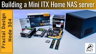 Building a Mini ITX NAS Home Server [upl. by Anirhtak]