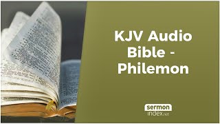 KJV Audio Bible  Philemon [upl. by Shaughn]