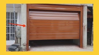 👉 quotDescubre la Puerta Seccional de Metal Seguridad y Estilo en un Solo Click [upl. by Mayap364]