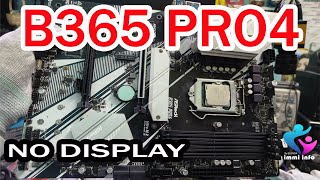 ASROCK B365 PRO4 NO DISPLAY PROBLEM FIX [upl. by Arakihc]