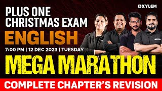 Plus One Christmas Exam  Mega Marathon  English  Complete Chapter Revision  Xylem Plus One [upl. by Mandler]