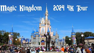 Magic Kingdom 2024 Complete Tour amp Walkthrough in 4K  Walt Disney World Florida January 2024 [upl. by Pastelki]