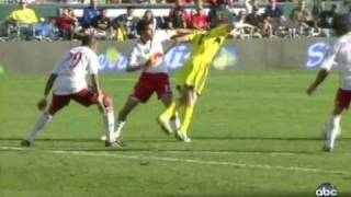 Columbus Crew vs New York Red Bulls MLS Cup 2008 Frankie Hejduk goal [upl. by Lledualc]