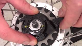 How to fit gear cassette to a Shimano Nexus 7 Nexus 8 Hub Dutch Bike [upl. by Notyap]