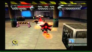 Shadow the Hedgehog PS2 Part 9  Dark Path 45  Gun Fortress [upl. by Hsina115]