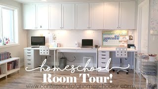 20172018 Homeschool Room Tour [upl. by Naves]