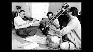 Prabhati  Yehudi Menuhin Ravi Shankar Alla Rakha [upl. by Relyuc395]