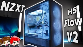 【純白】NZXT H5 Flow V2（2024）を使って真っ白ゲーミングPCを作成！一部パーツはAmazonセールにも！！【自作PC】 [upl. by Hokanson]