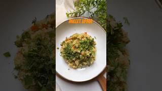 15Minute Millet Recipe  Foxtail Millet Upma  SaltInAll Shorts [upl. by Attennyl]