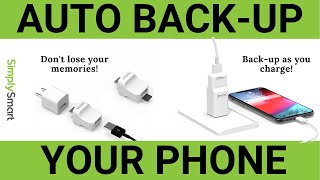 Auto BackUp your Phone While Charging  Easy Backup Solution 2021 [upl. by Boony]