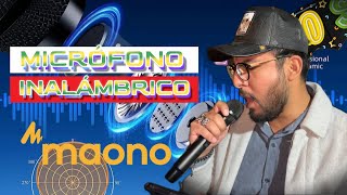 🎤 Micrófono Inalámbrico para Karaoke  Maono WM760 REVIEW en Español ✅ [upl. by Nancey806]