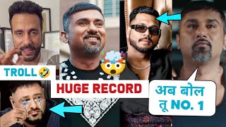 YO YO HONEY SINGH SURPASS KING 😂 KALASHTAR HUGE RECORD 🤯 HONEY SINGH VS BADSHAH 🤣 YO YO JABRA FAN [upl. by Adigun]