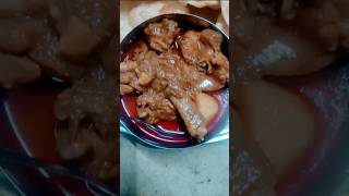 Chicken gravy and luchi shorts tumpakitchenroomandvlog [upl. by Paver]