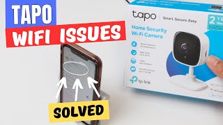 Tapo camera not connecting to WiFi Quick Fix [upl. by Ayoras]