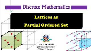 Lattices as Partial Ordered Set in Discrete Mathematics [upl. by Aisiram794]