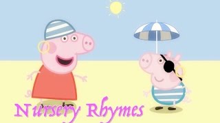 Peppa pig game Head Shoulders Knees and Toes Nursery Rhyme and Lyrics [upl. by Llerral]