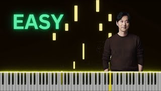 River Flows In You EASY Piano Tutorial [upl. by Anallij]