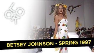 Fashion Flashback Betsey Johnson Spring 1997 [upl. by Antony414]