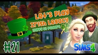 Irish Legacy 21 Happy St Paddys   Les Sims 4 [upl. by Aizitel]