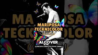 FREDDIE MERCURY  MARIPOSA TECKNICOLOR ENGLISH  AI COVER  queen fitopaez music musica [upl. by Riehl270]