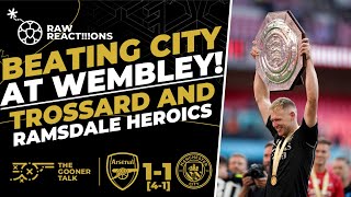 Arsenal Win The Community Shield 11 41 Man City  Match Reaction as Gunners Mud The Critics [upl. by Moina]