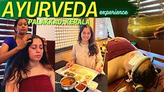 AYURVEDA Therapy  Shirodhara Treatment Massage Traditional Food in Palakkad Kerala [upl. by Lupee]