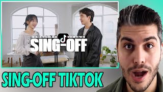 SINGOFF TIKTOK SONGS PART 18 Like I Do พี่ชอบหนูที่สุดเลย ILYTM Oke Gas vs INDAHKUS REACTION [upl. by Ellac]