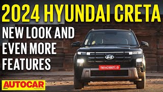 2024 Hyundai Creta facelift  Price features and more  Walkaround  Autocar India [upl. by Laurianne705]