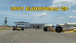 F1 Challenge 1997  European GP Jerez [upl. by Gavrah445]