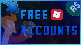 FREE ROBLOX ACCOUNTS  ROBUX [upl. by Dame]