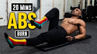 20 Minute ABs amp Cardio Workout  No Equipment amp No Repeats Burn Fat 1 [upl. by Adnamal314]