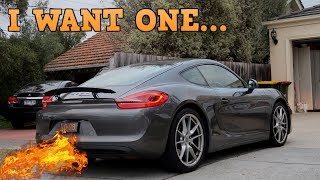 2014 Porsche Cayman 981  Launch Control  Sports Exhaust [upl. by Dyraj663]