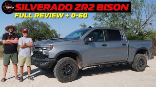 Chevrolet Silverado 1500 ZR2 AEV BISON  Full Review  060 [upl. by Orelu]