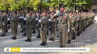 370 allievi hanno giurato in Piazza San Zeno [upl. by Anhcar329]