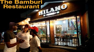 The New BAMBURI STAGE Restaurant  Milano In BAMBURI [upl. by Elburt]