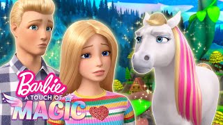 Where is Barbies MAGICAL HORSE  Barbie A Touch Of Magic [upl. by Anirtep]