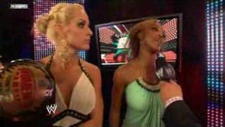 Michelle Mccool PostInterview [upl. by Adnik]