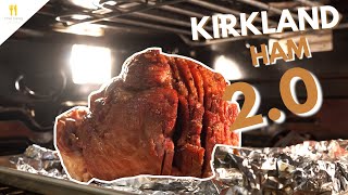 How To Cook Kirklands Hickory Smoked Spiral Sliced Ham  Chef Dawg [upl. by Eidderf]