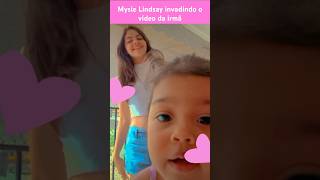 Mysie Lindsay invadindo o vídeo da irmã 😂😂 irmãs menina dança [upl. by Vincent591]