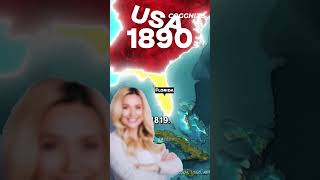 Greater USA map geography history uk oregon russia alaska treaty [upl. by Edahsalof815]