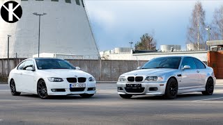 BMW M3 E46 vs BMW E92 330d chipped КТО БЫСТРЕЕ [upl. by Eanar]