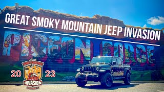 Great Smoky Mountain Jeep Invasion 2023  Pigeon Forge TN [upl. by Anoval289]