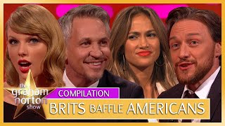 Brits Confuse American Celebs For 10 Minutes Straight  The Graham Norton Show [upl. by Caresse]