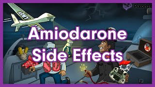 Amiodarone Side Effects Mnemonic for Nursing Pharmacology NCLEX [upl. by Amathist520]