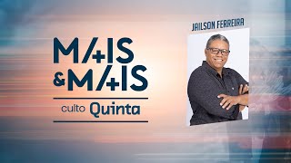 CULTO AO VIVO  JAILSON FERREIRA  20H30  140324  VERBO PETROLINA [upl. by Eldin]